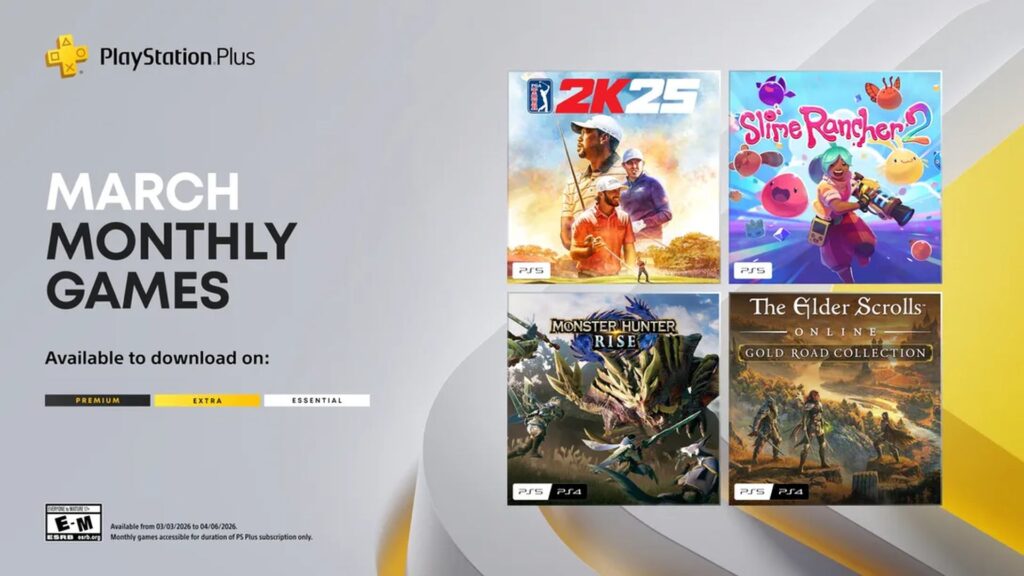 PS Plus Essential_March 2026